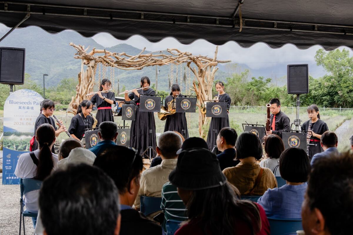 Live music gathering at Blueseeds Park